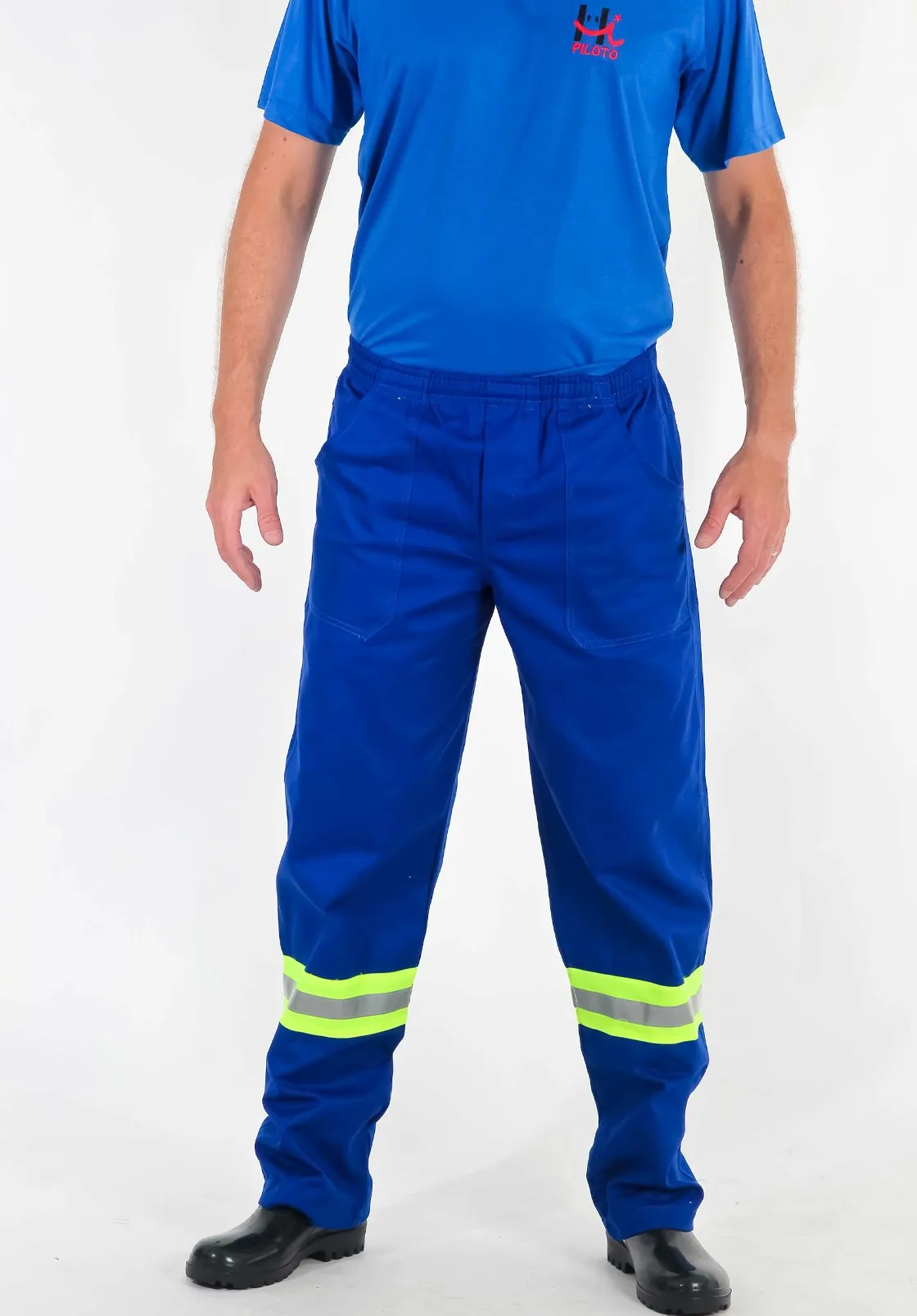 Calça Brim Elástica
